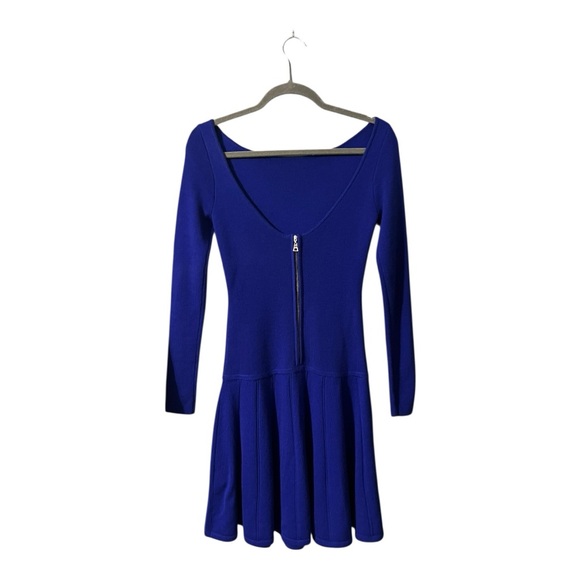 Milly New York Sandra Merino Wool Pleated Dress - Picture 4 of 9